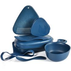 Outdoor MealKit 8pcs Hazy Blue