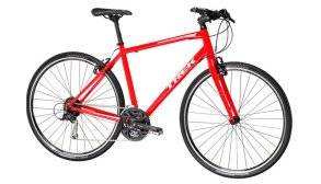 Trek FX 3 Rød <BR>- 2018 Herre sportscykel