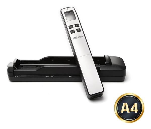 Avision 000-0783B-01G scanner Håndholdt scanner 300 x 1200 dpi A4 Sort