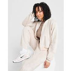 Nike Velour Hoodie Dam, Light Orewood Brown