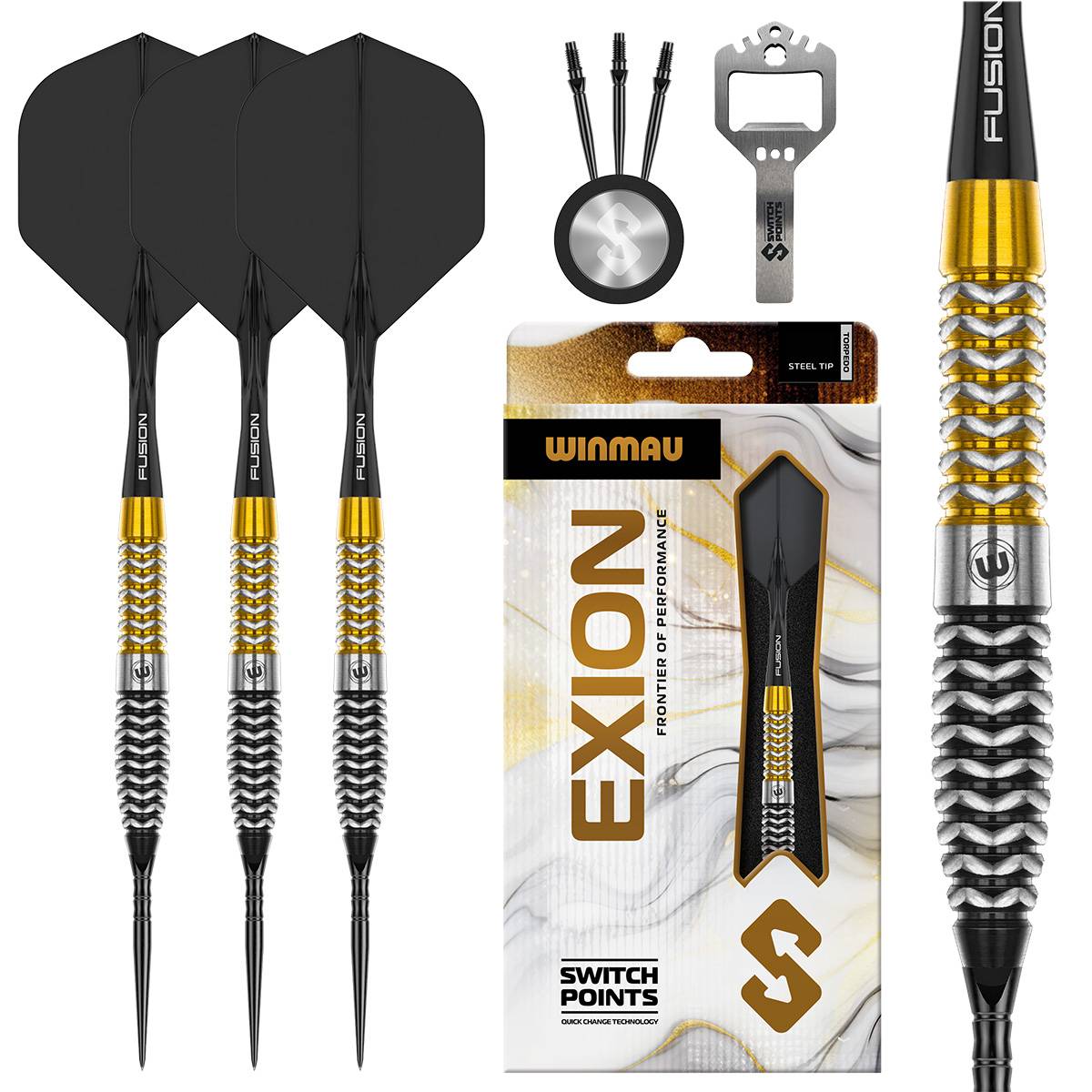 Winmau Exion Torpedo SWP 90%-23 gr