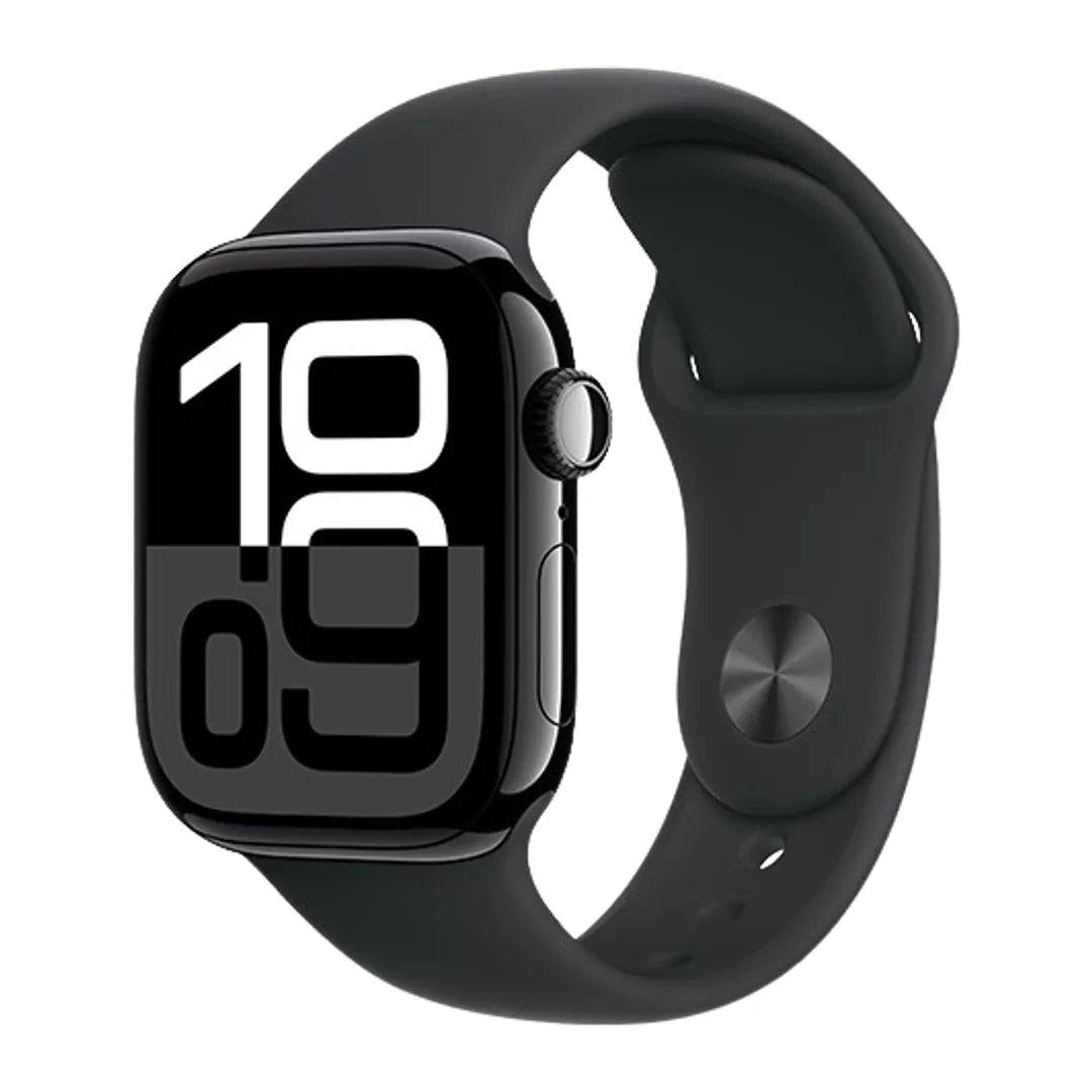 Brugt Apple Watch 10 / Alu / 46mm / GPS + Cellular | Jet Black | Som ny stand