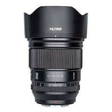 VILTROX 75mm PRO F1.2/f1.2 X Mount Ultra Wide Angle Lens,Autofocus APS-C Lens for Fujifilm X-Mount Camera X-T5 X-H2 X-T30 II X-T4 X-A7 X-E3 X-E4 X-H1X-Pro2 X-T4 X-T10 X-T20