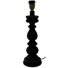 Ashford Lampfot 48cm Antik Svart