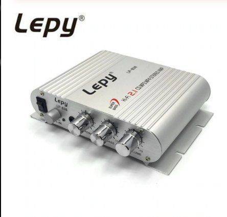 LP-838 Portable Power Amplifier Hi-Fi 2.1 Car Auto Motor Bass Ljudförstärkare