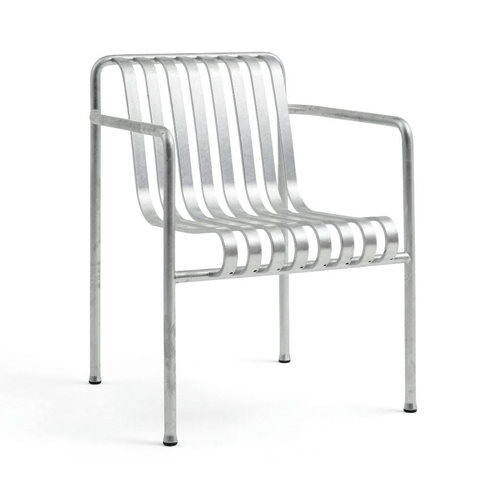 HAY Palissade Dining Armchair Havestol Hot Galvanised Steel
