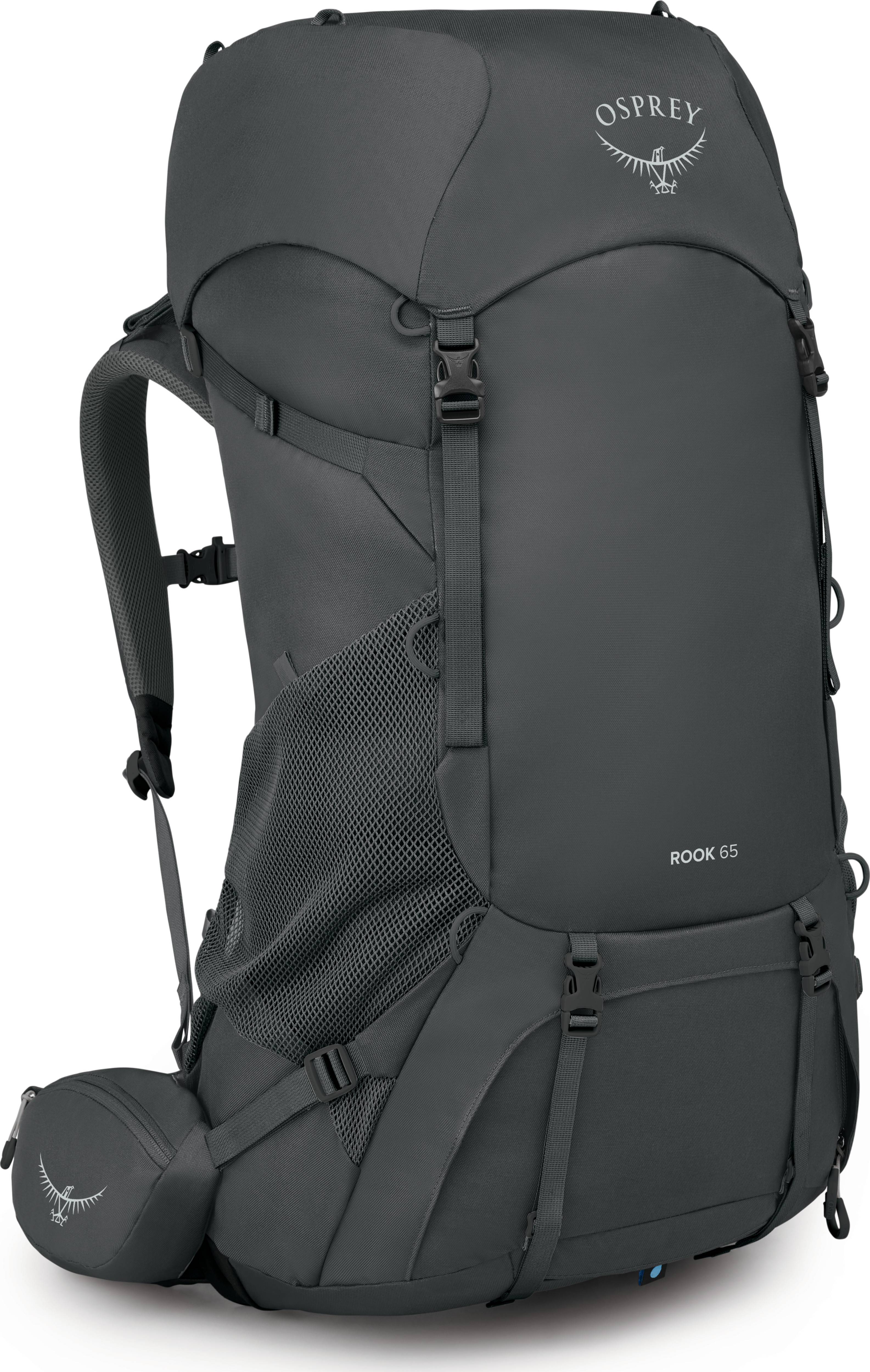 Osprey Men's Rook 65 Dark Charcoal/Silver Lining, 65 L