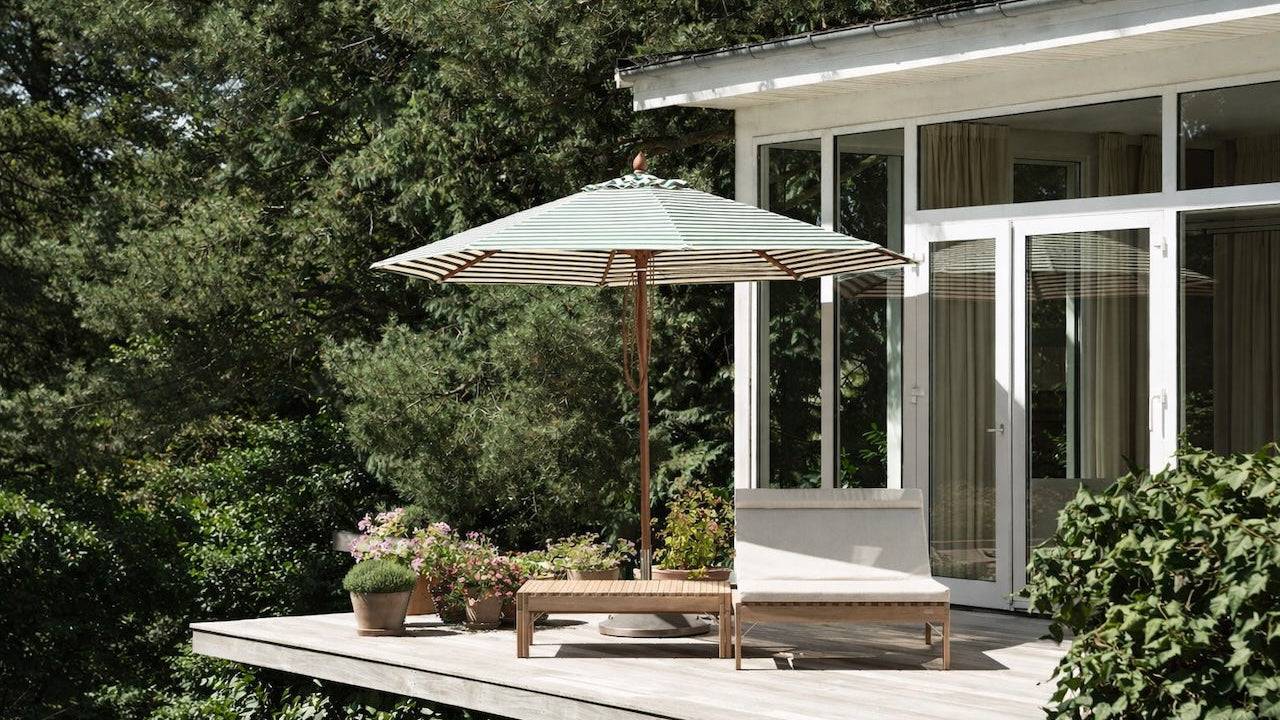 Riviera loungestol - Outdoor Textile / Charcoal Quickdry Outdoor Foam