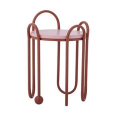 Bloomingville Whimsica sidobord Ø30,5 cm Röd