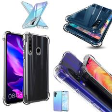 Huawei P20/P30/P40 Pro/Lite skal mobilskal fodral skydd Army - Transparent Huawei P30