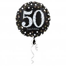 50 folie balloner sparkling gold