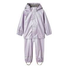 NAME IT Nmfdry10 Rain Set Metallic Fo |Purple |86