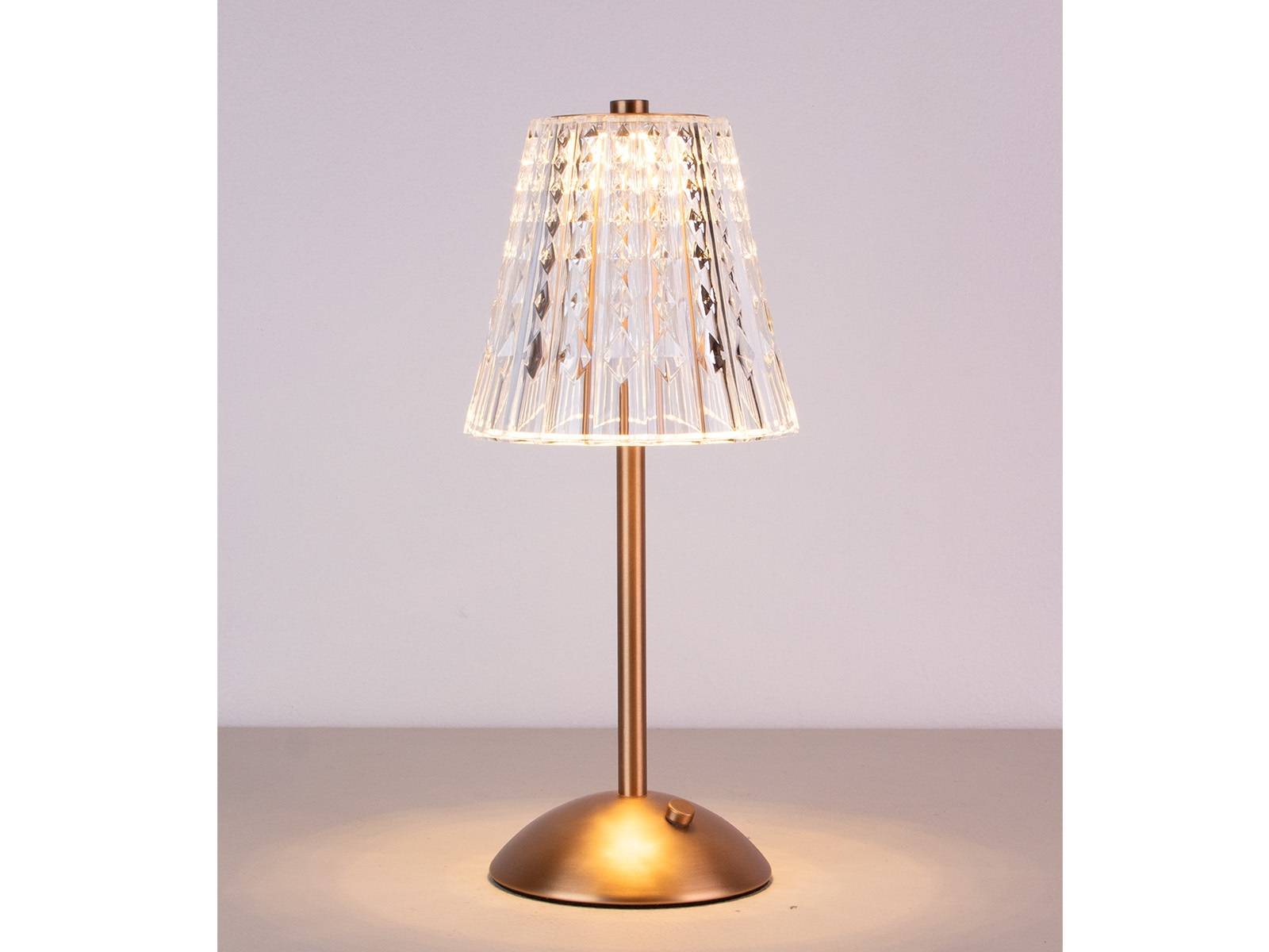 Silva portable led lamp, Brass