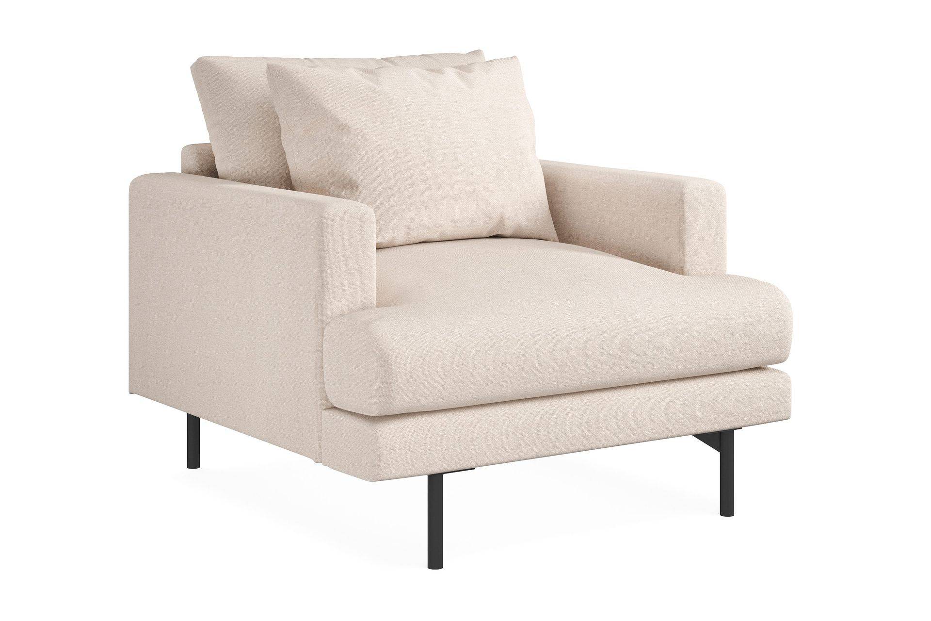 Scandi Days Menard Djup Fåtölj 97 cm Bred Beige / Ljus