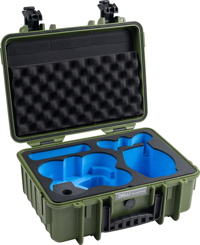 B&W Outdoor Cases BW Outdoor Cases Type 4000 for DJI Avata2 - bronze green
