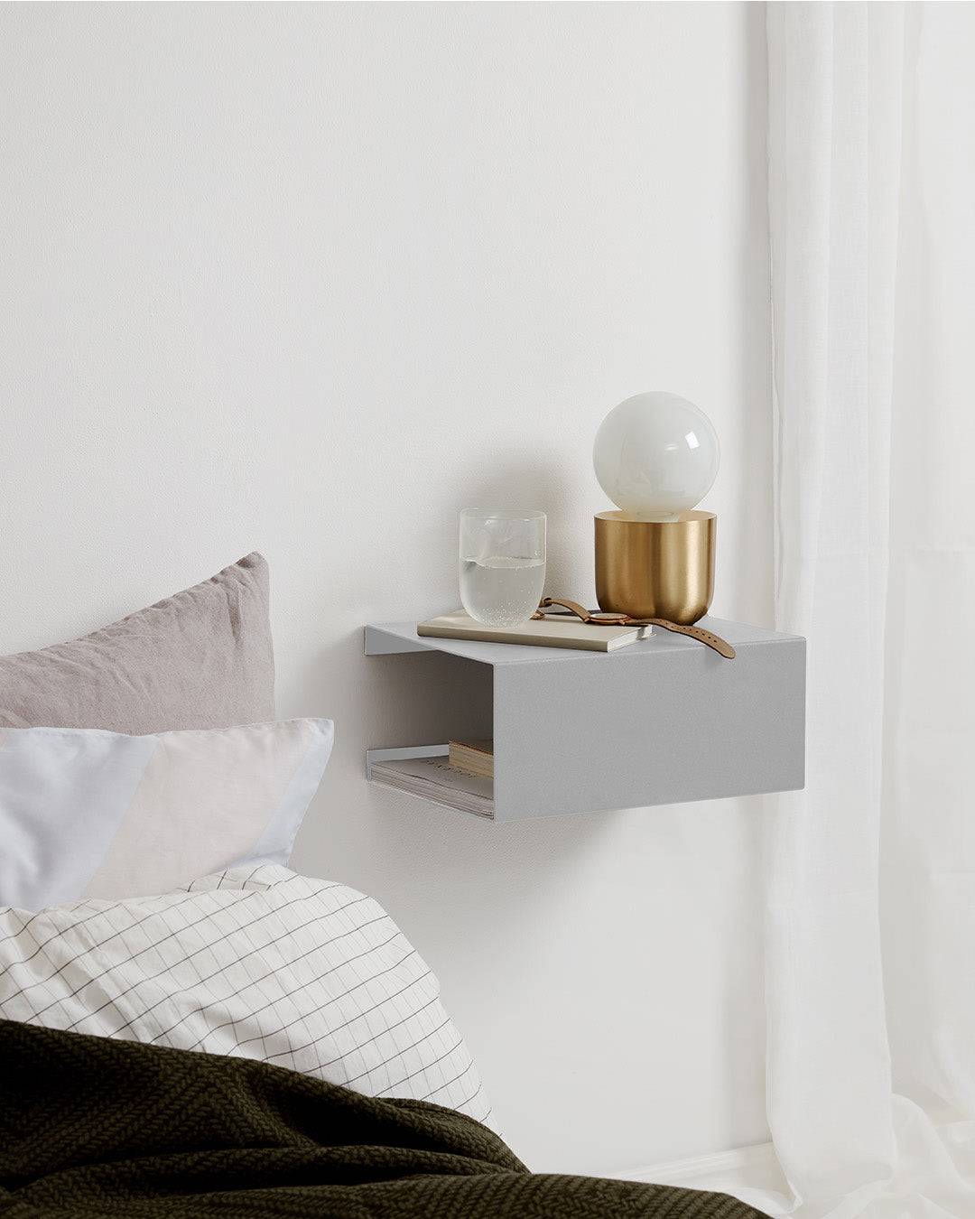 Box Shelf - Stone Silver - Stone Silver