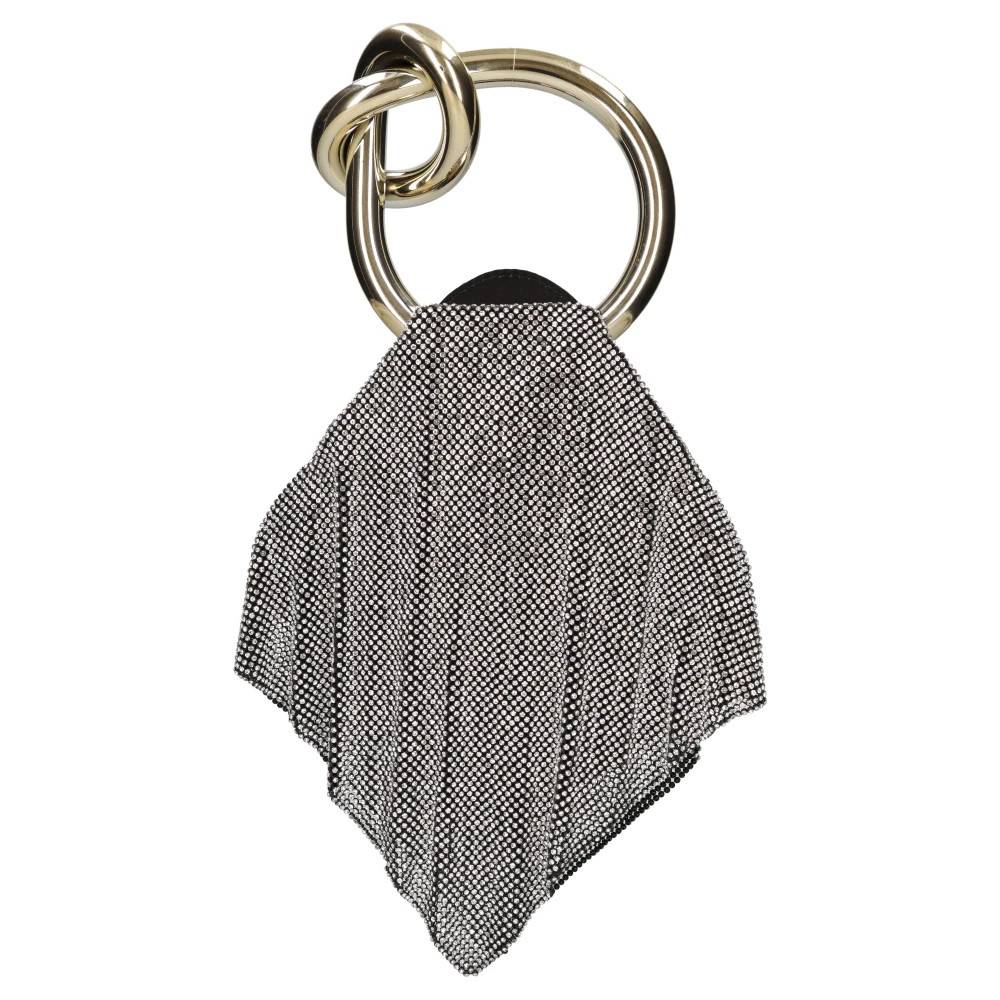 Benedetta Bruzziches Little Casper Clutch - Tasker - Dame - Grå - ONE SIZE - Satin