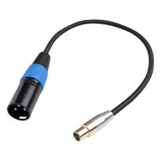 SA119GXK108BU Mini XLR (hun) til XLR (han) adapter kabel