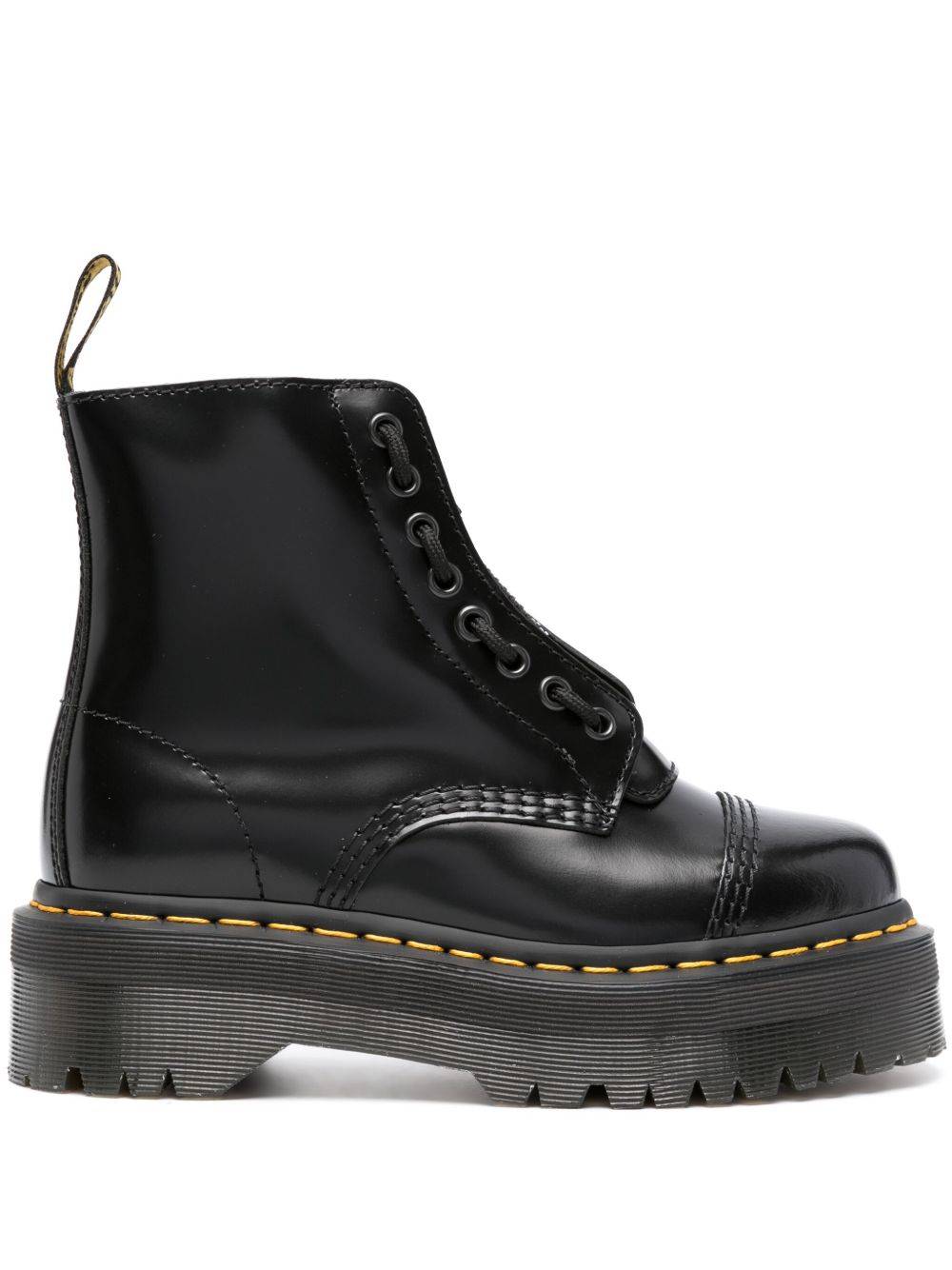 Dr. Martens - Sinclair läderstövlar - dam - läder - 6.5 - Svart