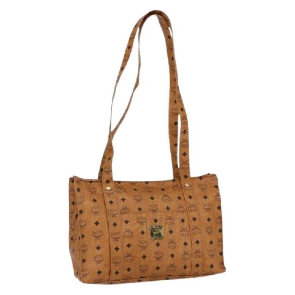 MCM Pre-owned Pre-owned Tote Bag - Vintage - Dame - Brun - ONE SIZE - Uld