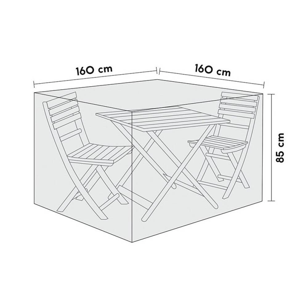 Sensum overtræk til cafésæt 160x160x85 cm