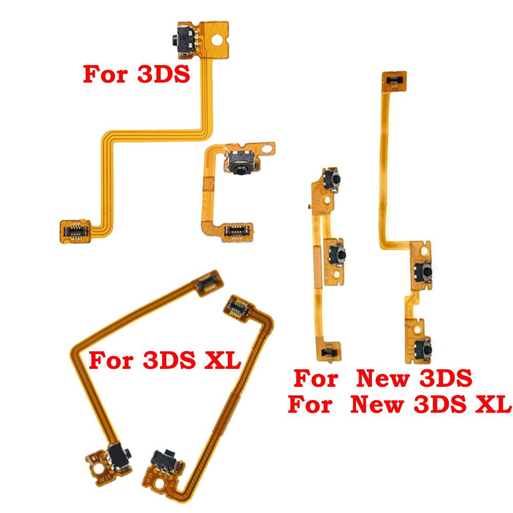 1/3pcs L R Shoulder Button with Flex Cable For 3DS 3DSLL 3DSXL New 3DS LL XL Repair Left Right Switch Trigger