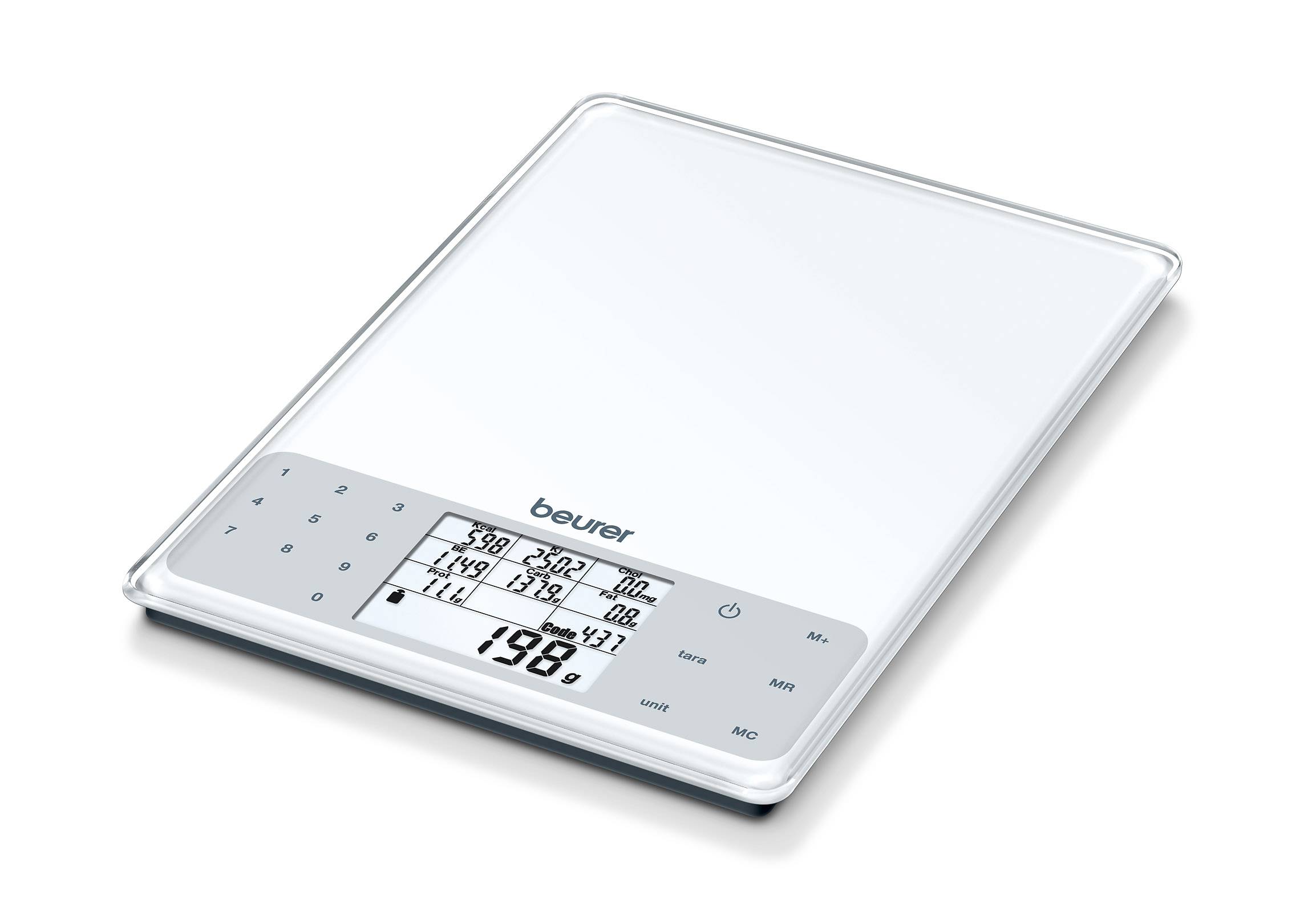 Beurer DS 61 Nutritional Analysis Scale White
