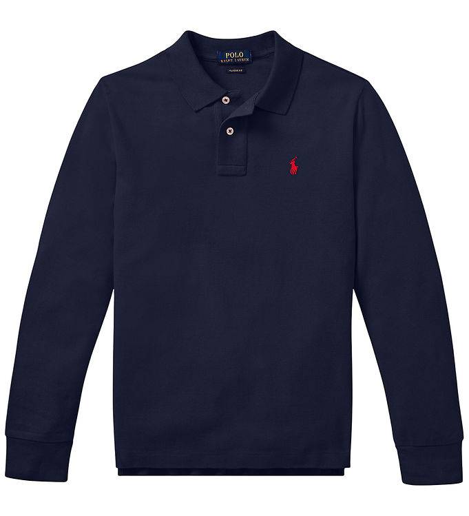 Polo Ralph Lauren Pikétröja - Raffinerad Marinblå - Polo Ralph Lauren - 10-12 år (140-152) - Tröja