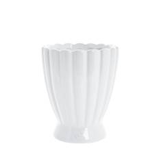 Shenella urtepotteskjuler H18 cm. hvid