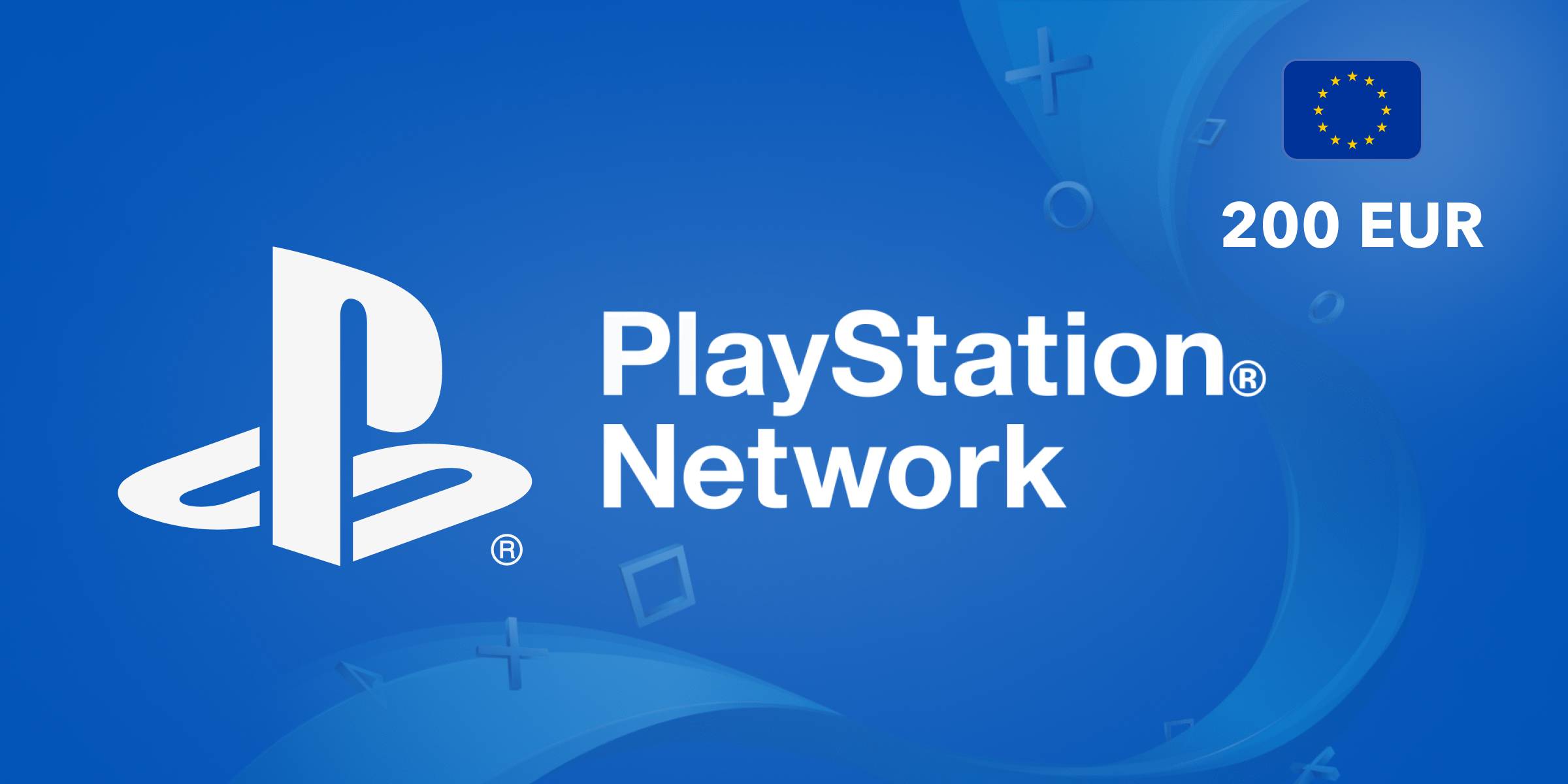 PlayStation Network Gift Card 200 EUR - Standard