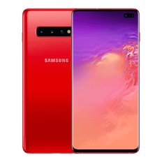 Samsung Galaxy S10 Plus 128 GB / Bra skick / Röd