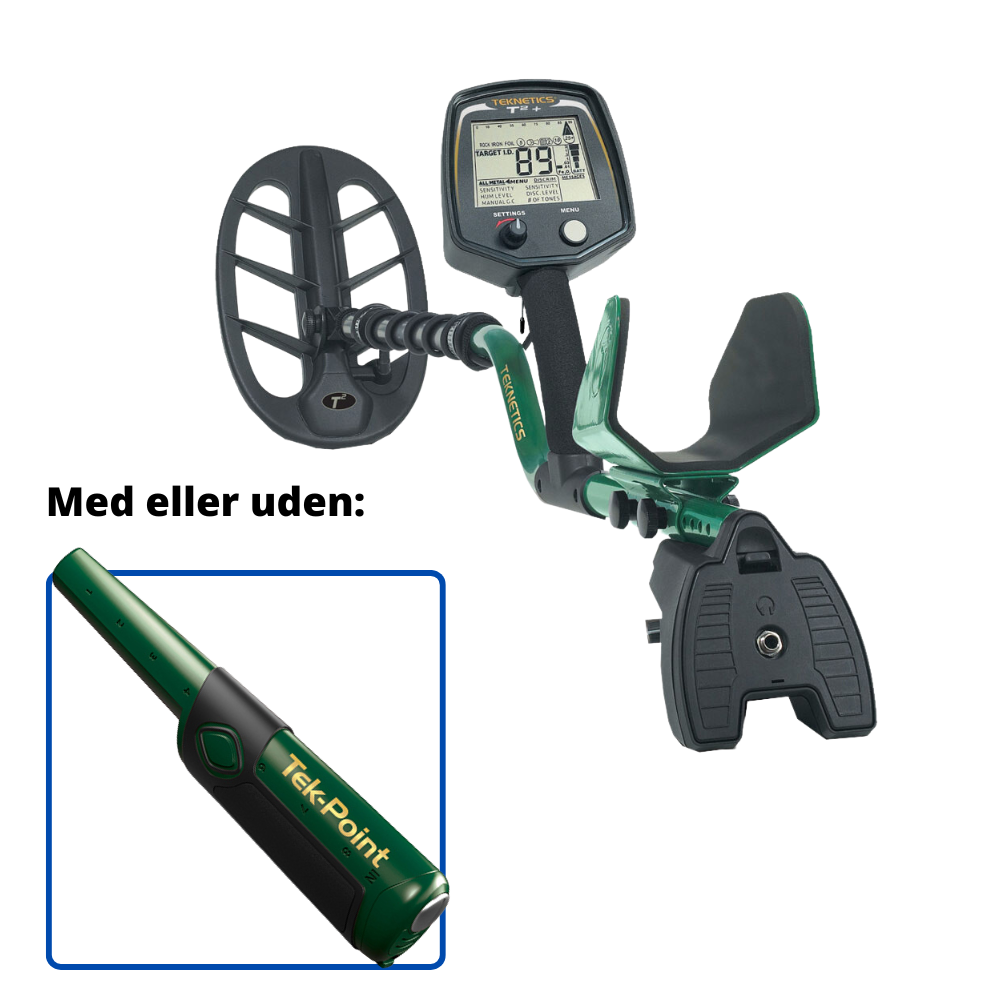 Teknetics T2+ Special Edition metaldetektor Med pinpointer