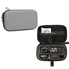 BeisDirect Bärande litet fodral kompatibelt med DJI Osmo Pocket 3 Creator Combo, bärbar väska för DJI Osmo Pocket 3 tillbehör, 20 x 7 x 12 cm, Grått, 20x7x12cm, Väskorganiserare