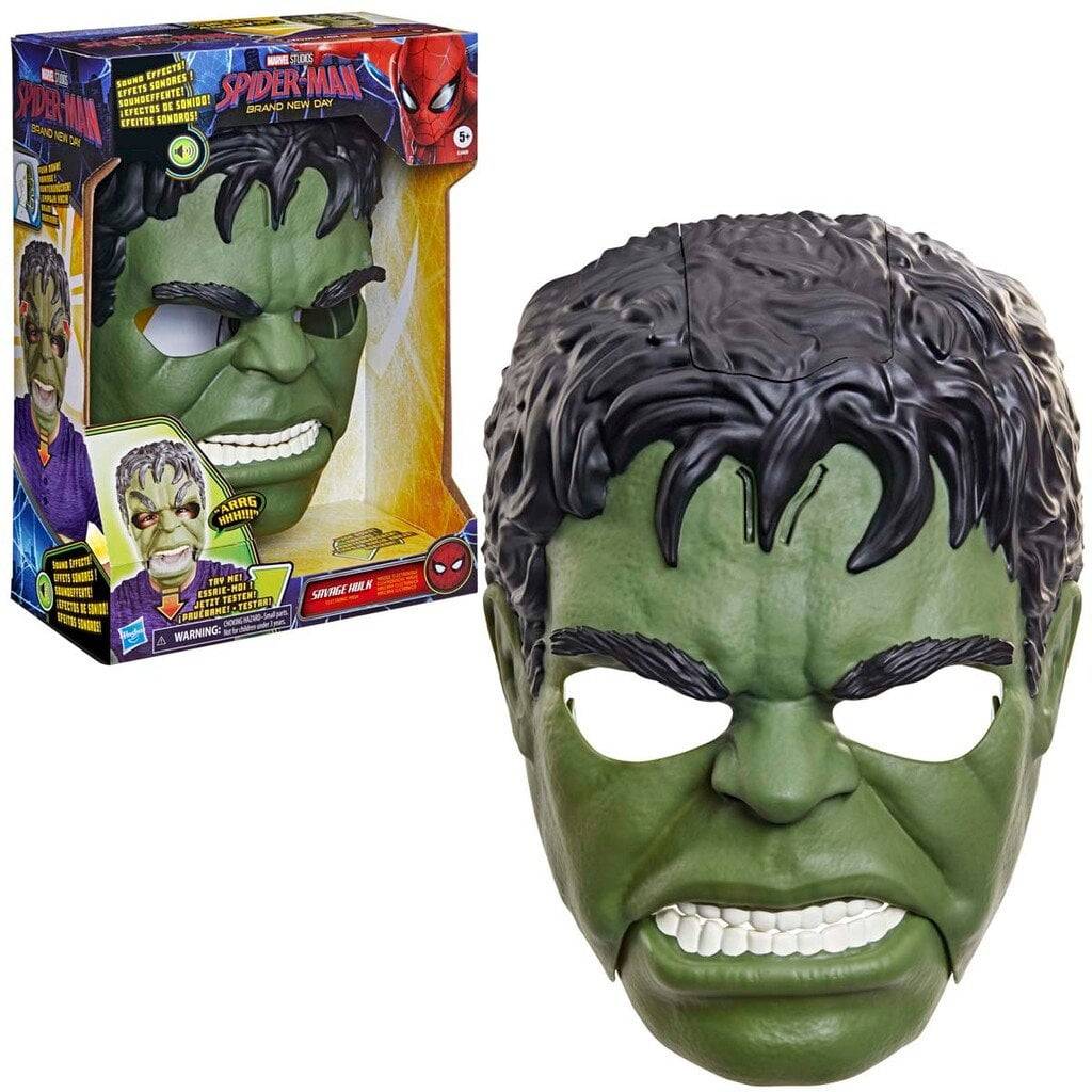 Spider-Man Brand New Day - Savage Hulk TalkGÇÖn Electronic Mask