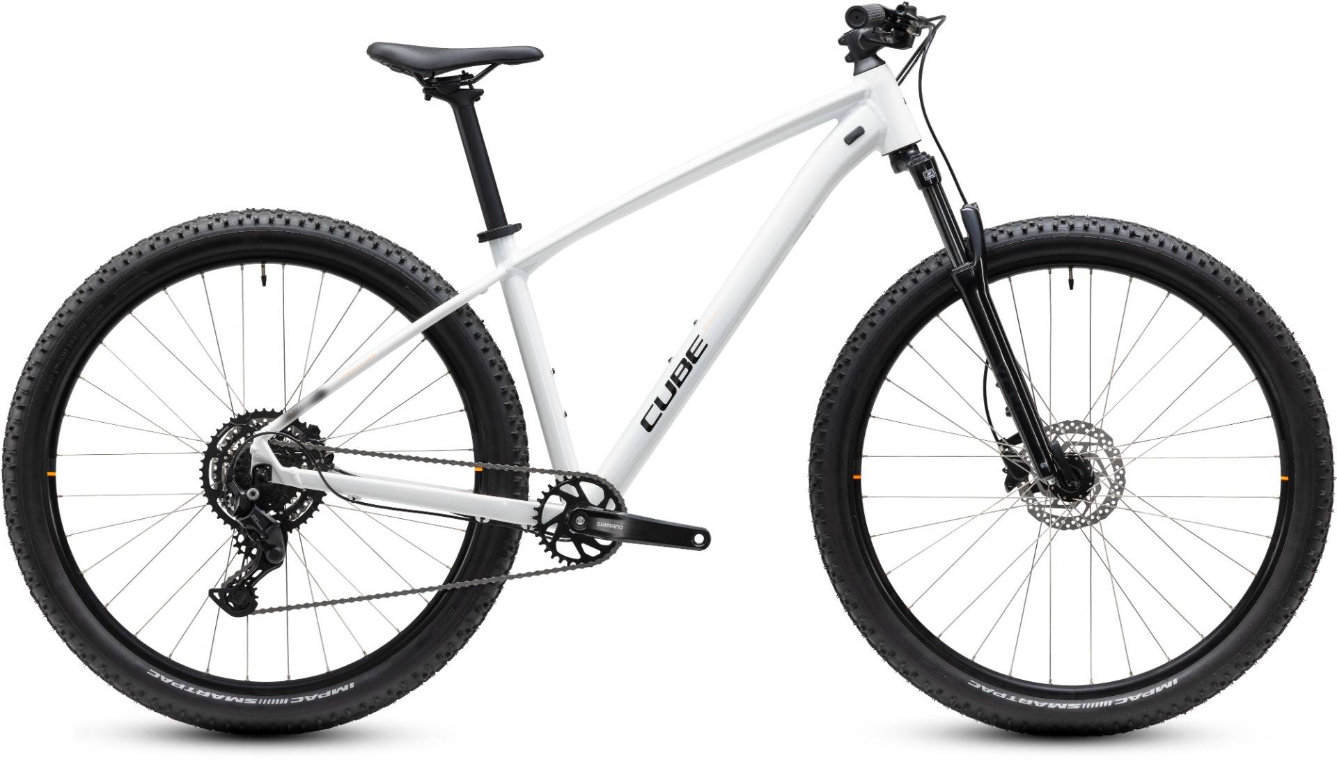 Cube Aim One Metallicwhite´n´Black - xl - Mountainbike Dame - Hvid.