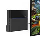 Monzlteck Väggfäste för PS4 original (gammal modell), nära eller bakom TV, platsbesparande