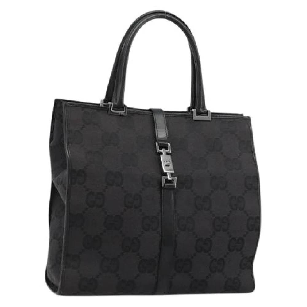 Gucci Vintage - Pre-owned Vintage GG Canvas Tote Vintage - Dam - ONE Size - Läder