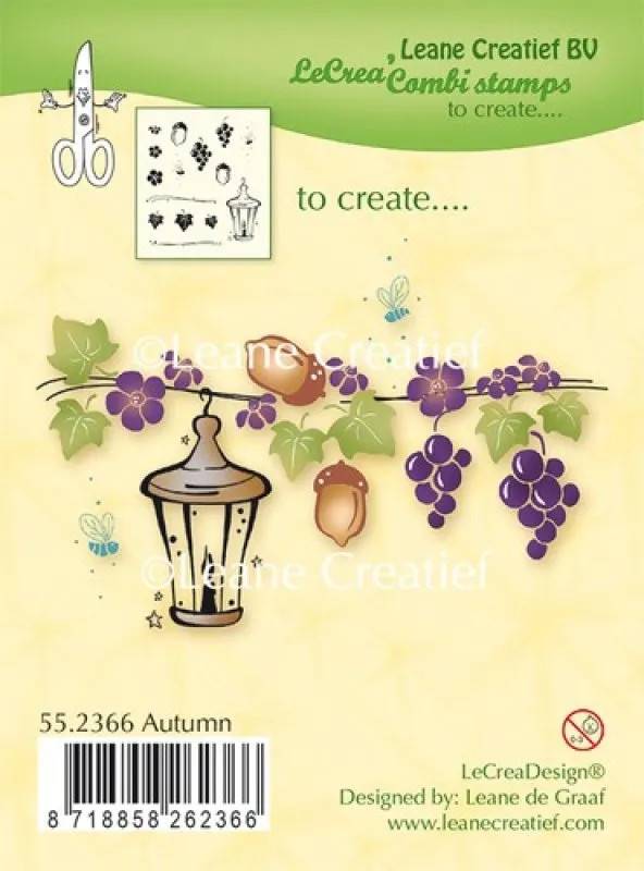 Leane Creatief Clear Stamp - Autumn