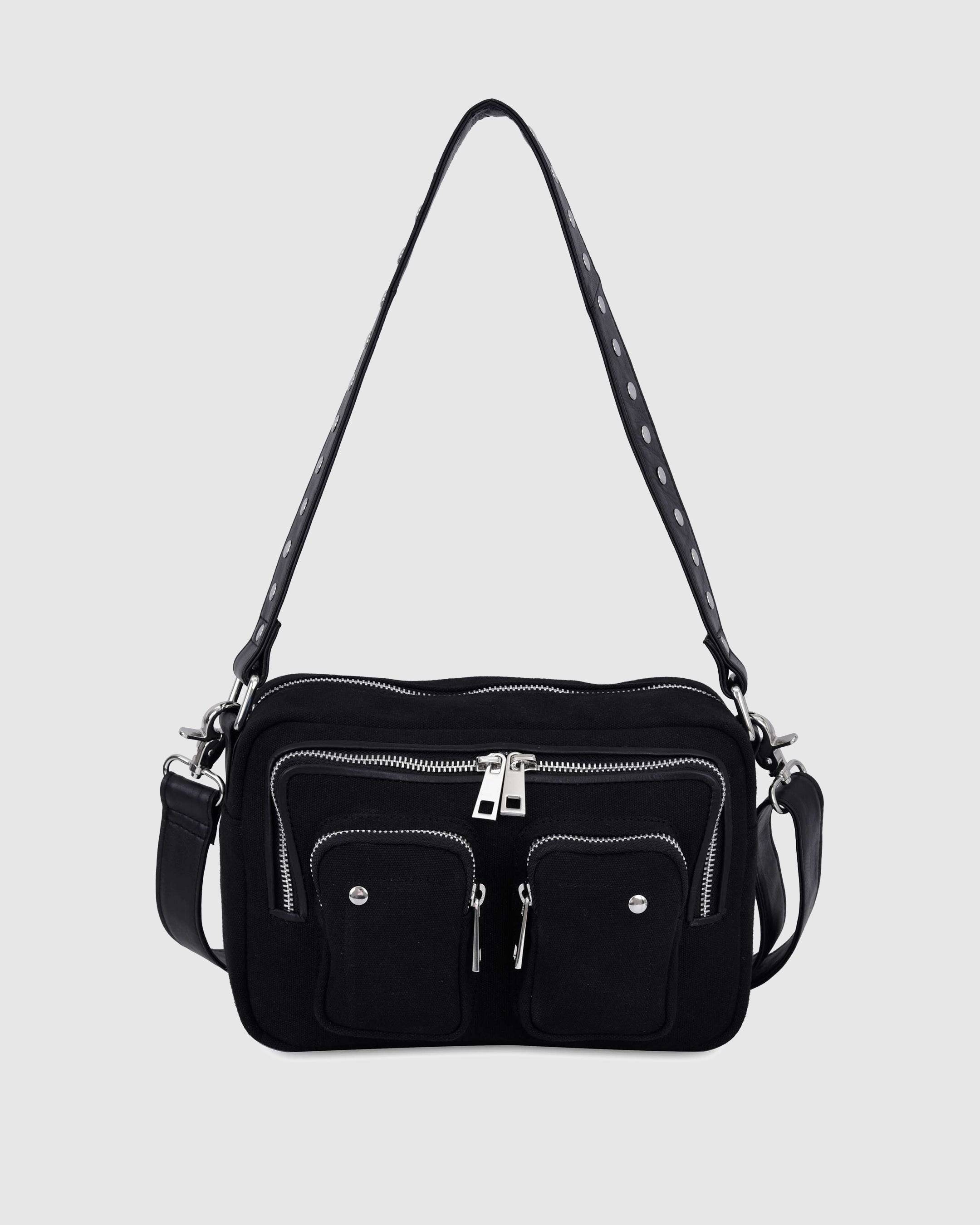 Ellie recycled canvas black - Black / One Size