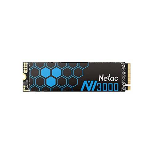 Netac NV3000 250 GB intern NVMe SSD 250 GB (PCIe 3.0, 3D NAND, NVMe, M.2 Gaming SSD) upp till 3 000 MB/s för PC-NAS-enheter