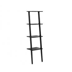 Swedese Libri Reol - 4 Hylder - Sort Bejdset Ask