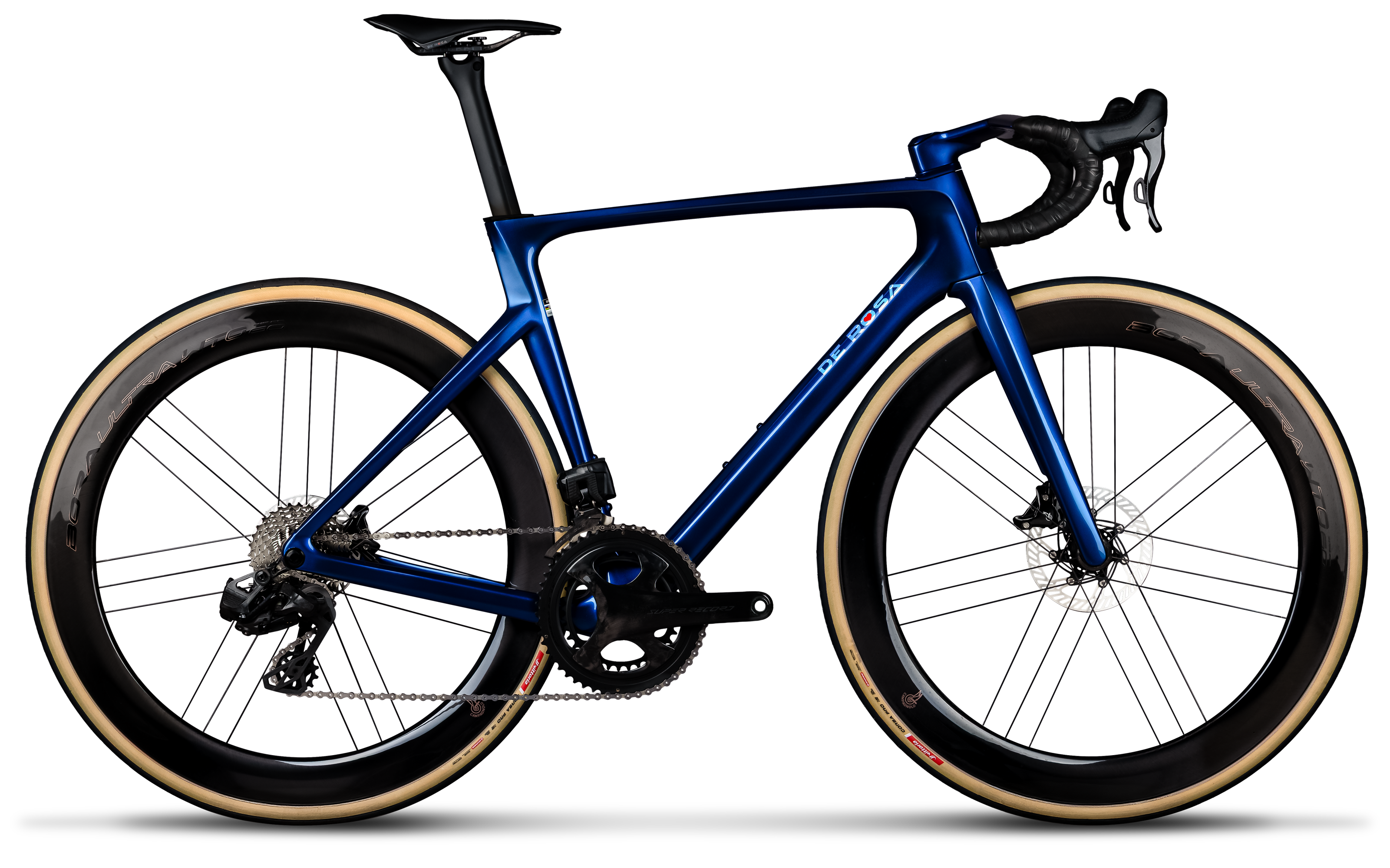 De Rosa Merak | Shimano Ultegra Di2 | Fulcrum Wind - Classic Blue / XL (57.5)