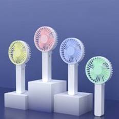 USB Fan Mini Rechargeable Hand Held Fan Mini Portable Fan with Phone Holder