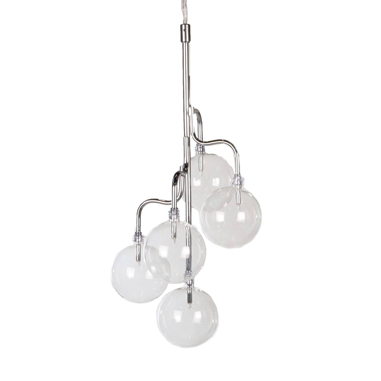 Stjernsund Globe fönsterlampa silver 46cm