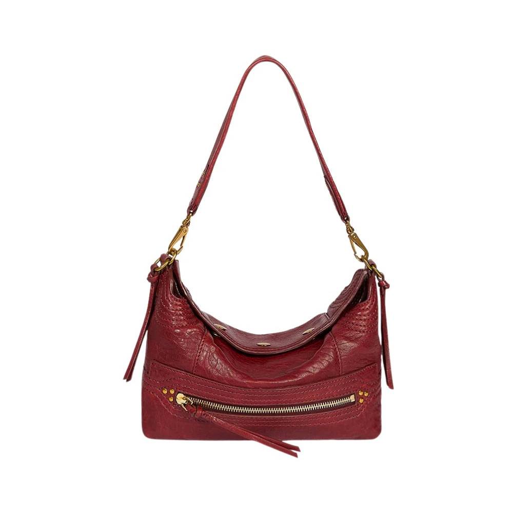Jérôme Dreyfuss Lucky Hobo Small - Tasker - Dame - Rød - ONE SIZE - Bomuld