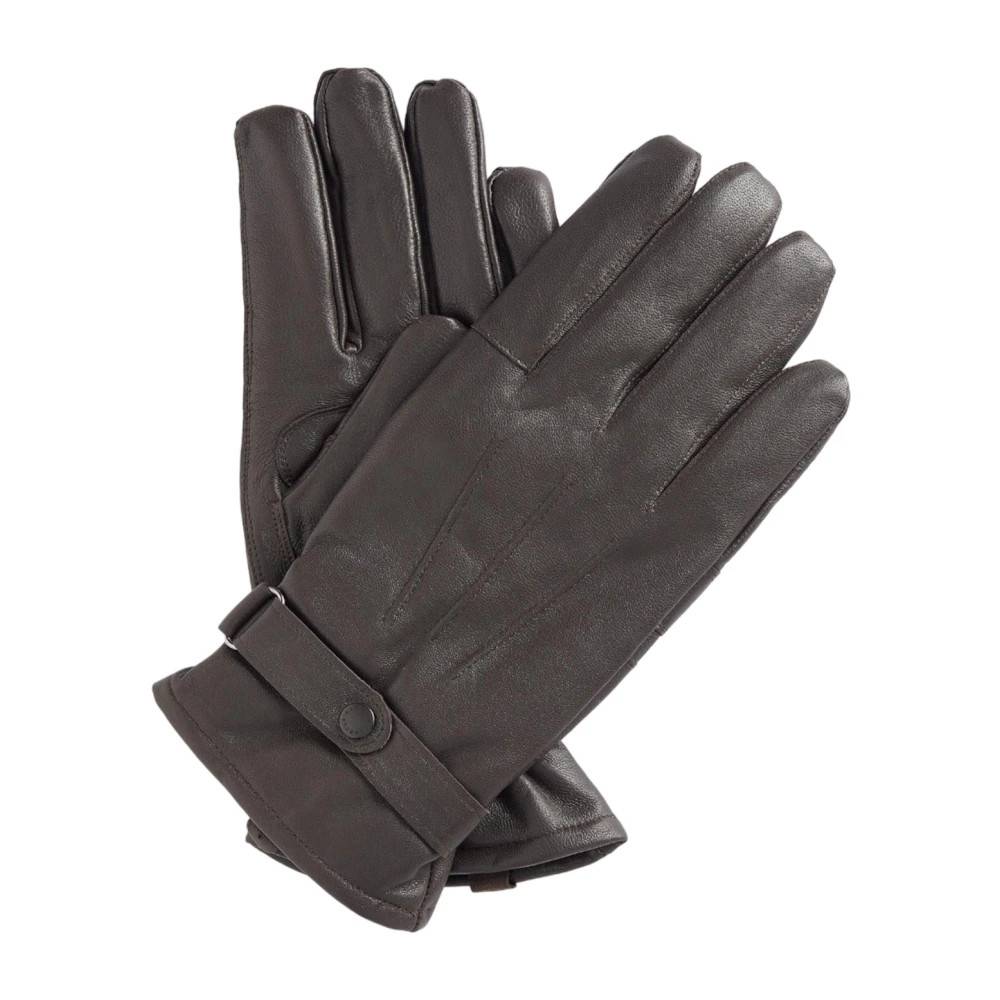 Barbour Burnished Leather Thinsulate Handsker - Accessories - Herre - Brun - XL - Uld