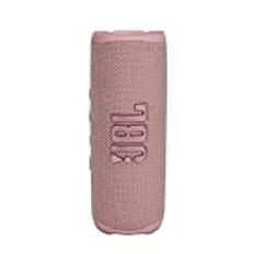 JBL Flip 6 Bluetooth Box - Pink – Wasserdichter, tragbarer Lautsprecher mit 2-Wege-Lautsprechersystem für kraftvollen Sound – Bis zu 12 Stunden kabellos Musik abspielen