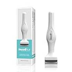 INCELLICE Dermastamp 1,0 mm, Derma Stamp Hår Skäggväxt för Män och Kvinnor, 175 Microneedling Stämpel Titan för Ansiktskroppsvård
