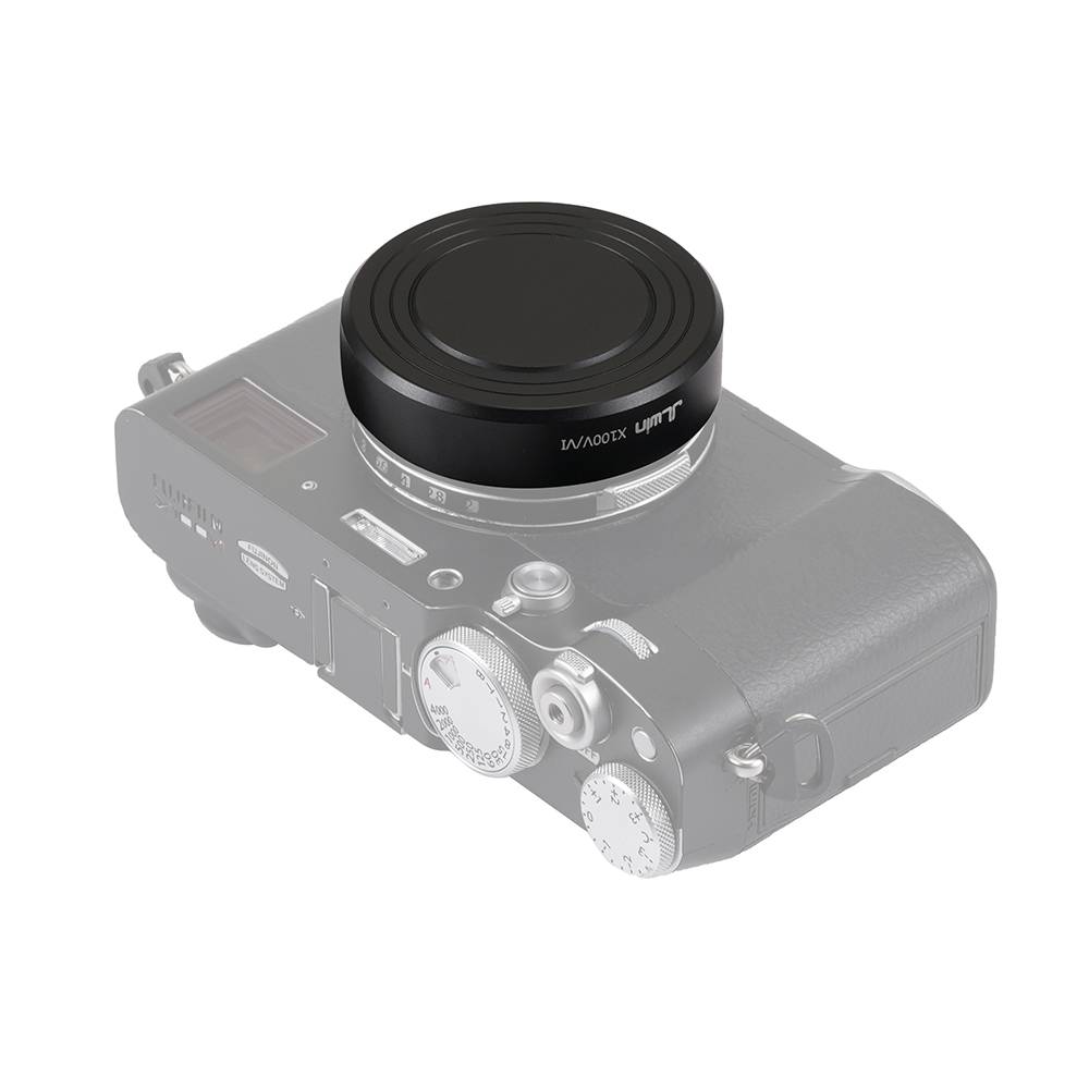 FOTGA Metal Flocking Lens Cover For Fuji X100VI For FUJIFILM X100V Aluminum Lens Cap Cover Protector Camera Photagraphy Accessor