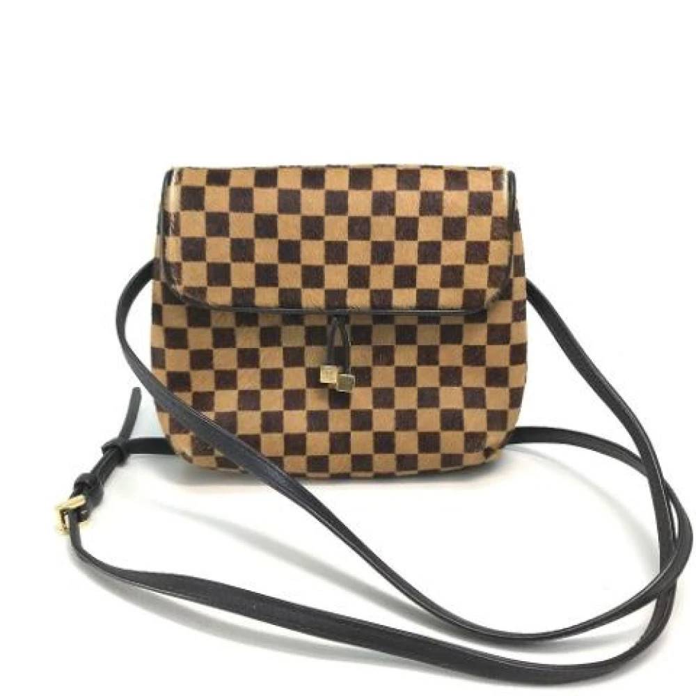 Louis Vuitton Vintage Pre-owned Laeder louis-vuitton-tasker - Vintage - Dame - Brun - ONE SIZE - Uld